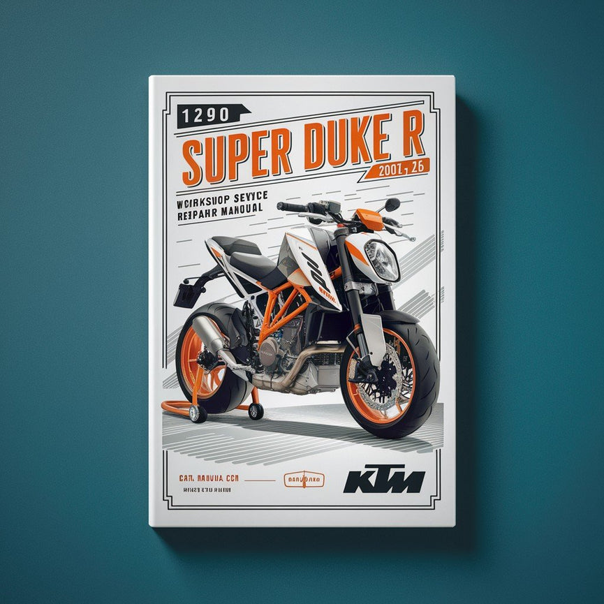 KTM 1290 Super Duke R 2014 2015 2016 Werkstatt-Service-Reparaturhandbuch