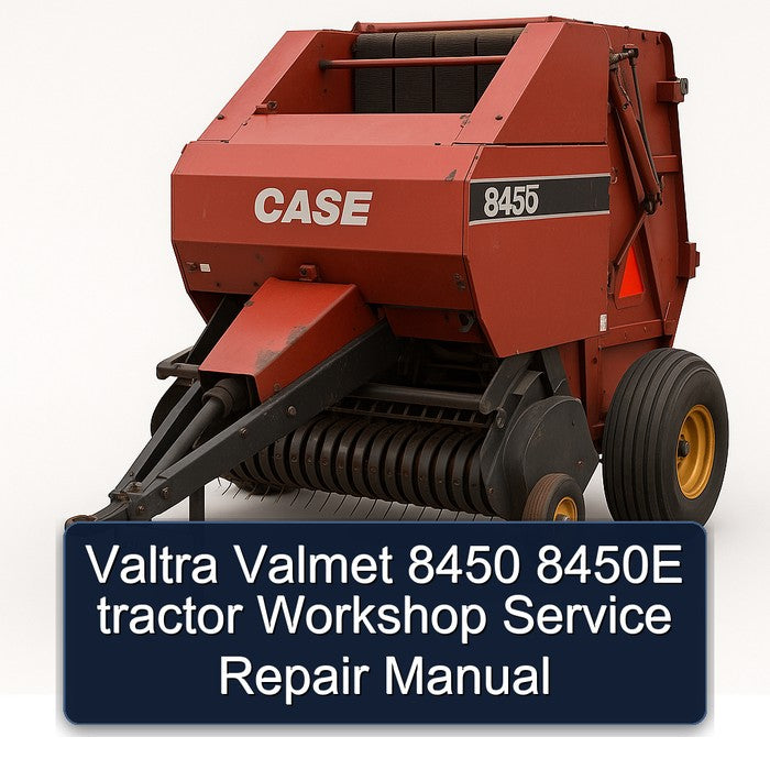Valtra Valmet 8450 8450E tractor Workshop Service Repair Manual