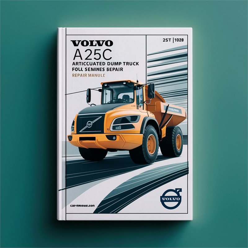 Volvo A25C Articulated Dump Truck Service Repair Workshop Manual PDF