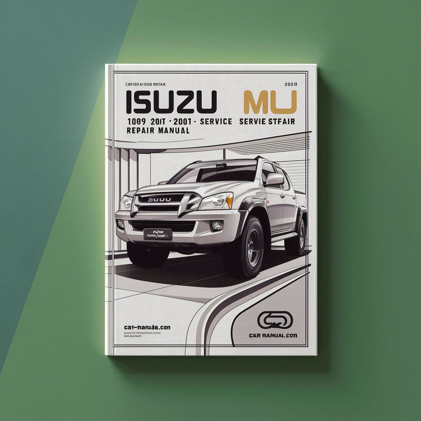 Manual de servicio y reparación del taller Isuzu MU 1999 2000 2001 2002