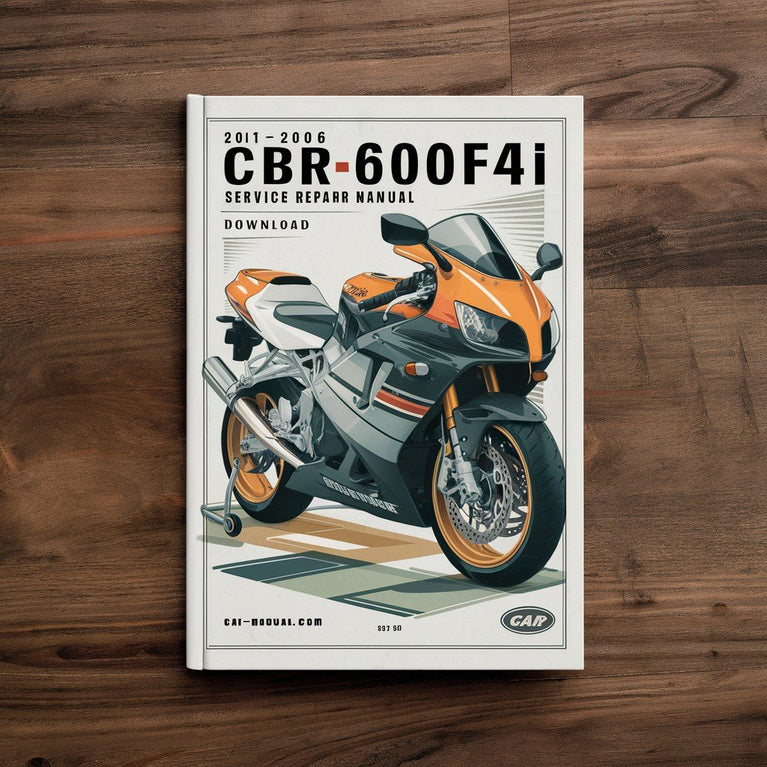 2001-2006 CBR600F4i Service Repair Manual (Highly Detailed FSM Preview)