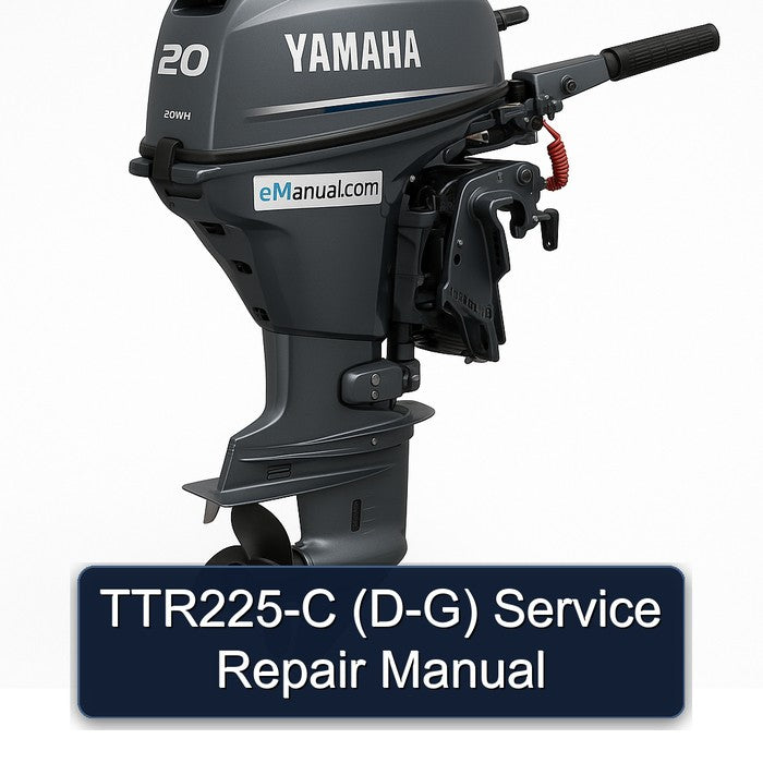 TTR225-C (D-G) Service Repair Manual