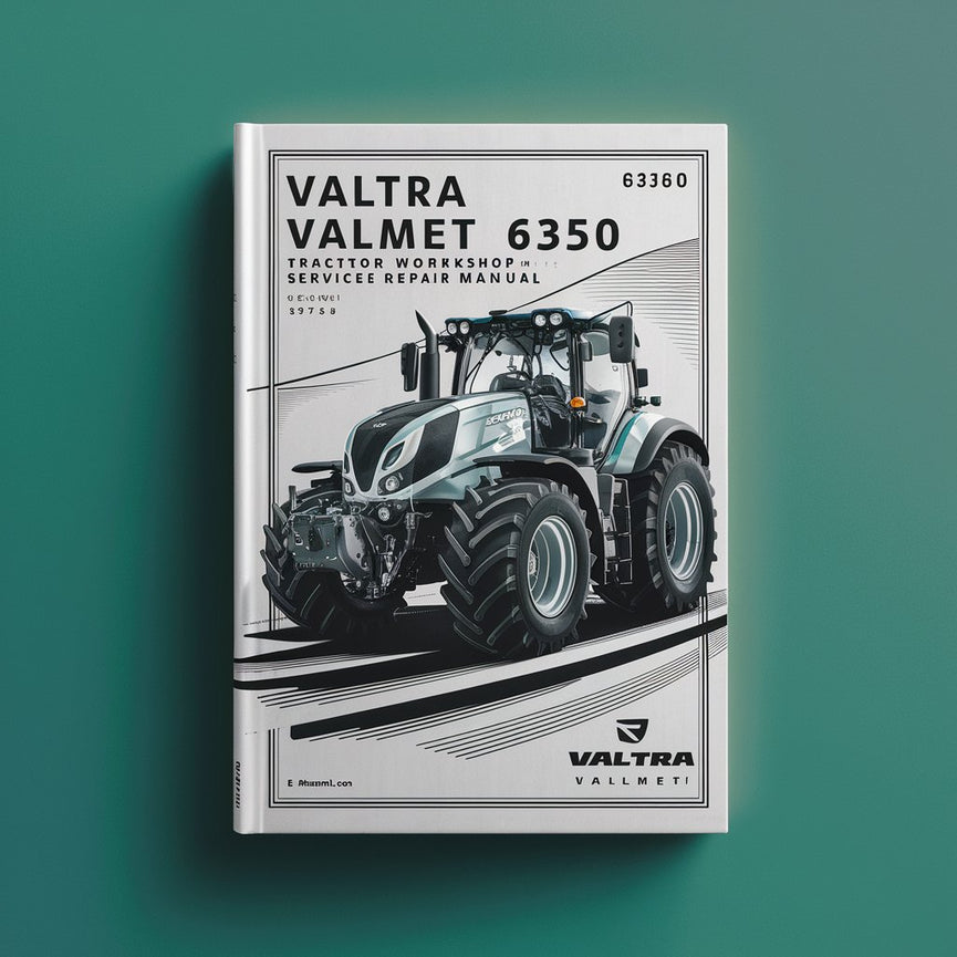 Valtra Valmet 6350 Tractor Workshop Service Repair Manual