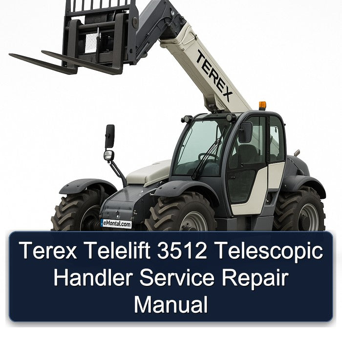 Terex Telelift 3512 Telescopic Handler Service Repair Manual
