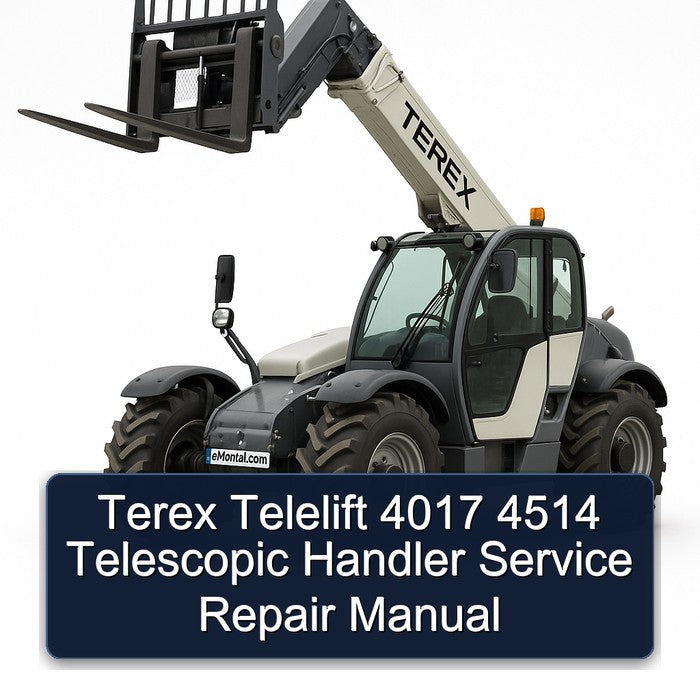 Terex Telelift 4017 4514 Telescopic Handler Service Repair Manual