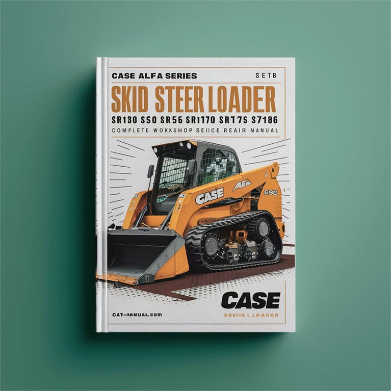 Case Alfa Series Skid Steer Loader SR130 SR150 SR175 SR185 Service Repair Workshop Manual PDF