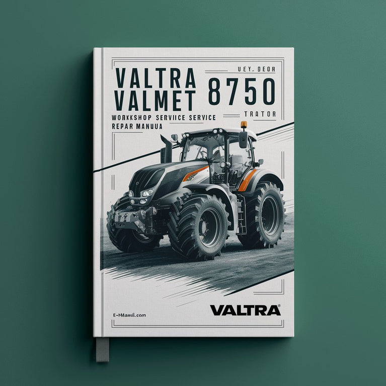Valtra Valmet 8750 Tractor Workshop Service Repair Manual