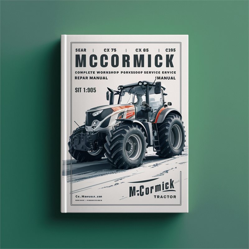 Mccormick CX75 CX85 CX95 CX105 Tractor Service Repair Workshop Manual PDF