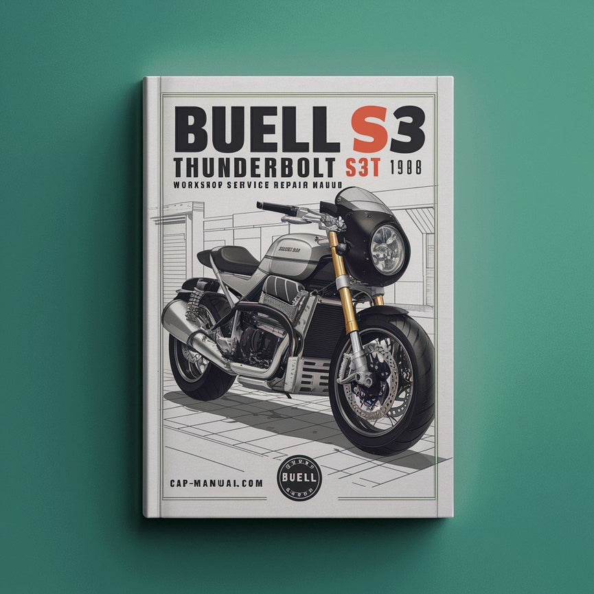 Manual de reparación y servicio del taller Buell S3 Thunderbolt S3T 1998