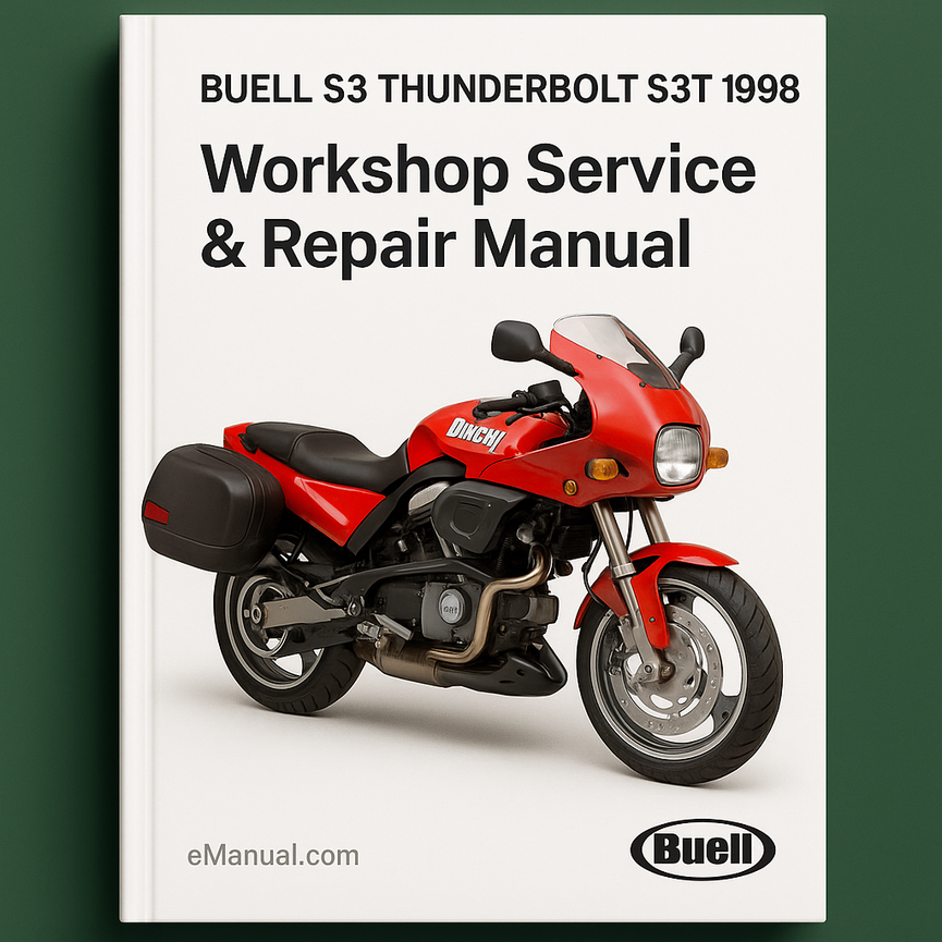Buell S3 Thunderbolt S3T 1998 Workshop Service Repair Manual