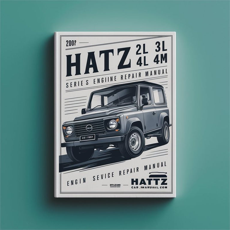 Hatz 2L 3L 4L 2M 3M 4M Series Engine Service Repair Workshop Manual PDF