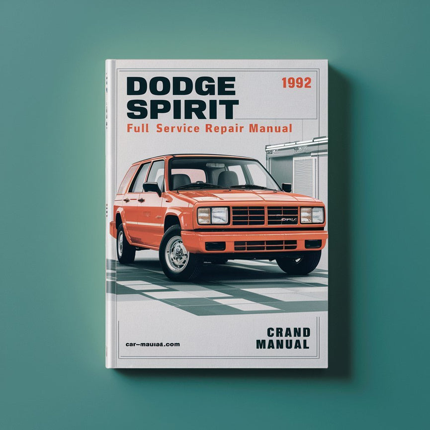 Manual de servicio y reparación completo de Dodge Spirit 1992