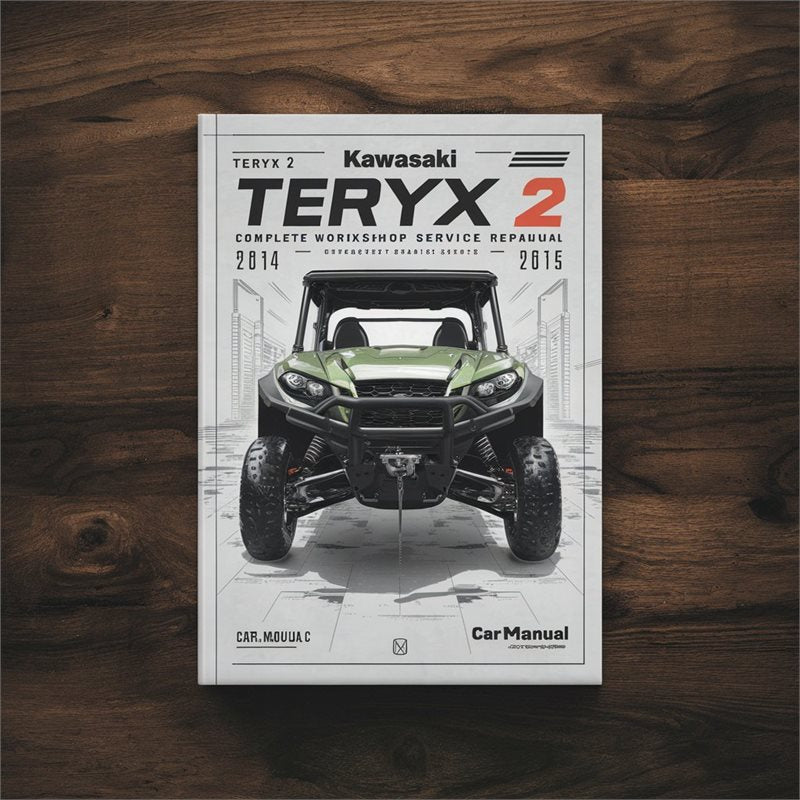 2014-2015 Kawasaki Teryx 2 KRF800 UTV Service Repair Workshop Manual PDF