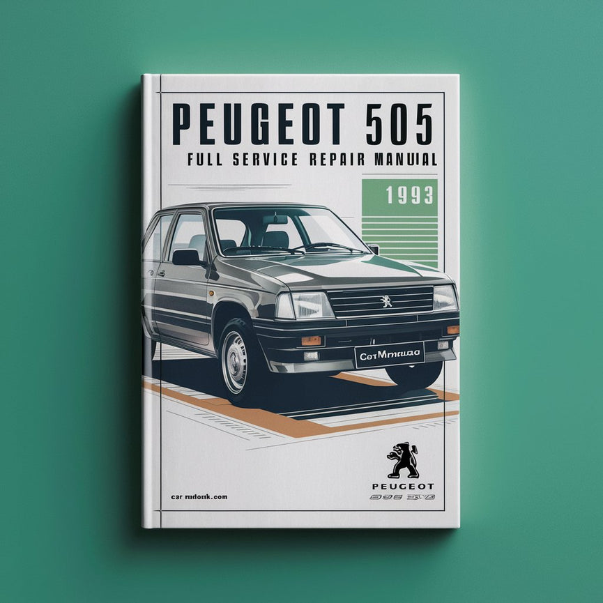 Peugeot 505 1979-1993 Komplettes Service-Reparaturhandbuch