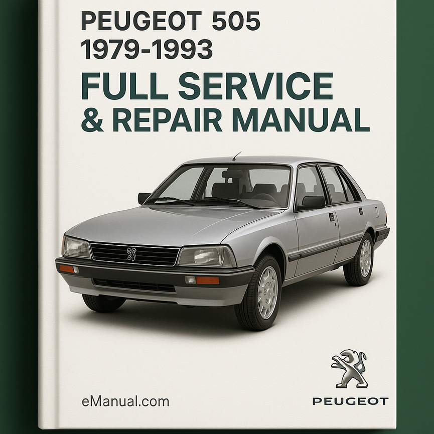 Peugeot 505 1979-1993 Full Service Repair Manual