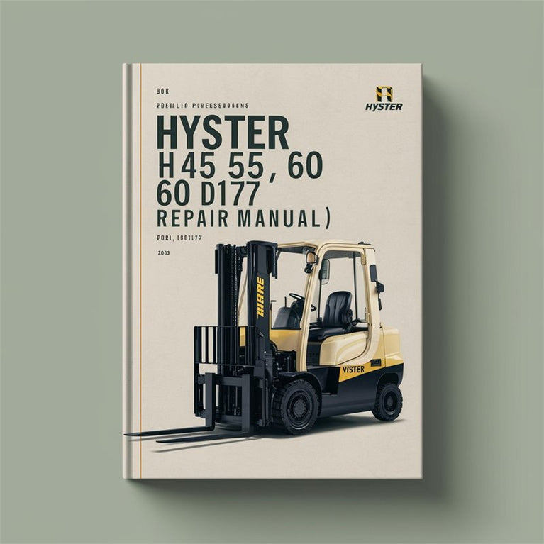 Hyster H45 50 55 60 65XM (D177) Forklift Service Repair Workshop Manual PDF