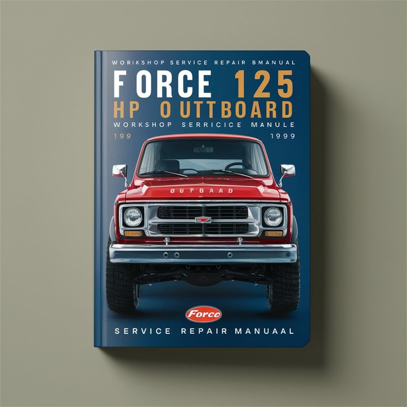1984-1989 Force 125 HP Outboard Service Repair Workshop Manual PDF
