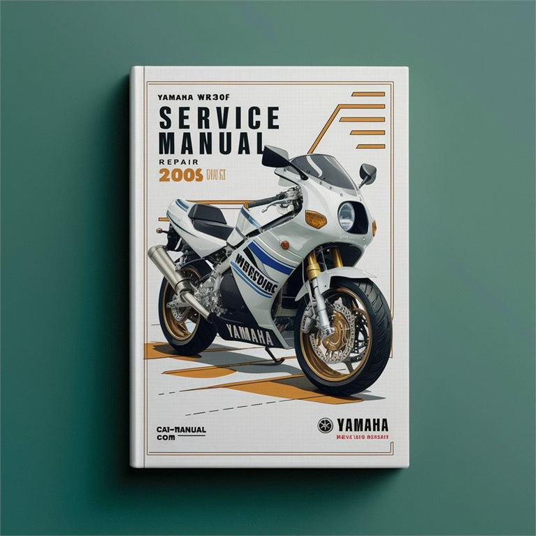 2006 Yamaha WR Models WR250F WR250 Service Repair Workshop Manual PDF