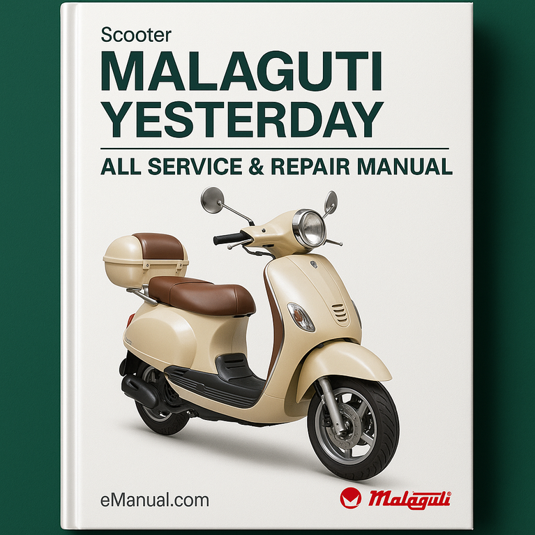 Malaguti Yesterday All Service Repair Manual