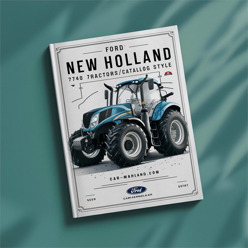 Ford New Holland 7740 Tractors/ Illustrated Parts Catalog PDF