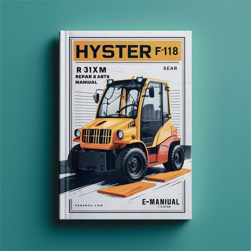 Hyster F118 R30XM R30XMA R30XMF Parts Catalog