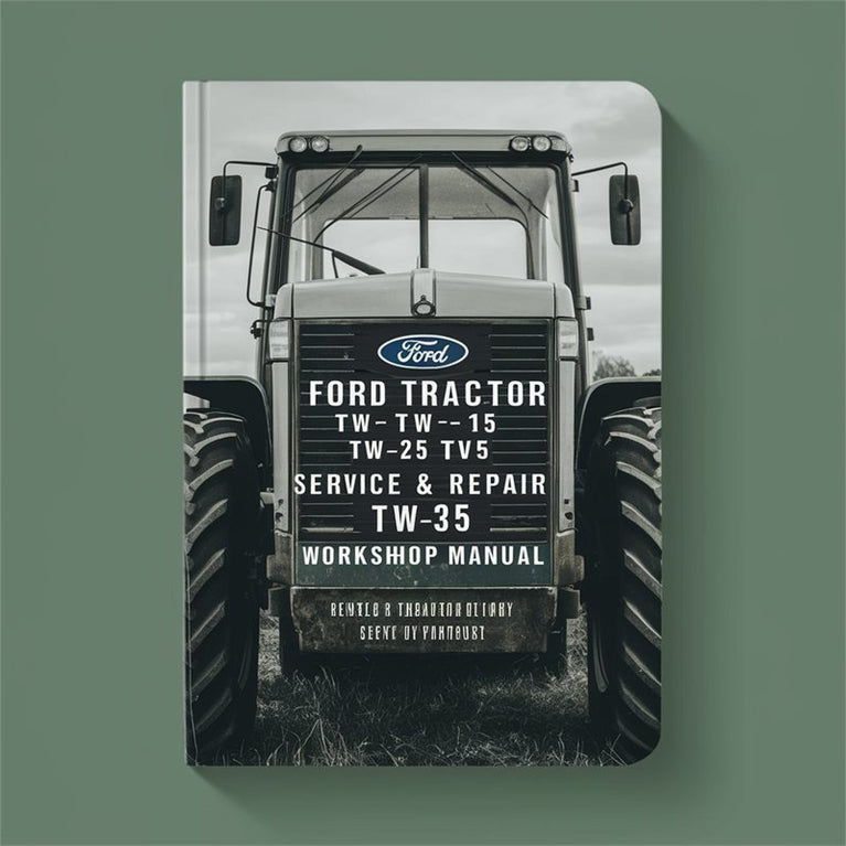 Ford Tractor TW-5 TW-15 TW-25 TW-35 Service Repair Workshop Manual PDF