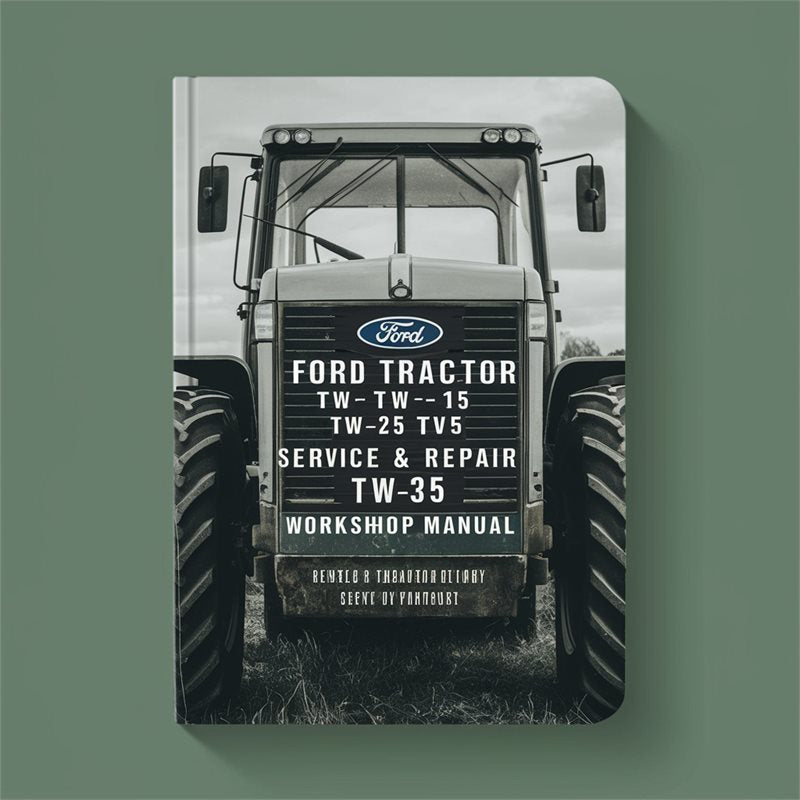 Ford Tractor TW-5 TW-15 TW-25 TW-35 Service Repair Workshop Manual PDF