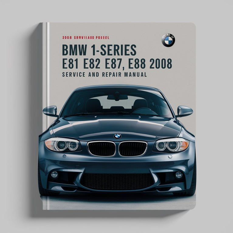 Manual de servicio y reparación del BMW Serie 1 E81 E82 E87 E88 2008