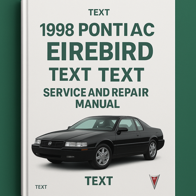 1996 Cadillac Eldorado Service- und Reparaturhandbuch
