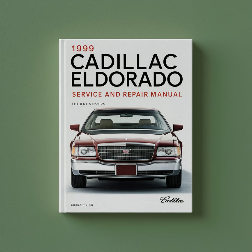 Manual de servicio y reparación de Cadillac Eldorado 1999