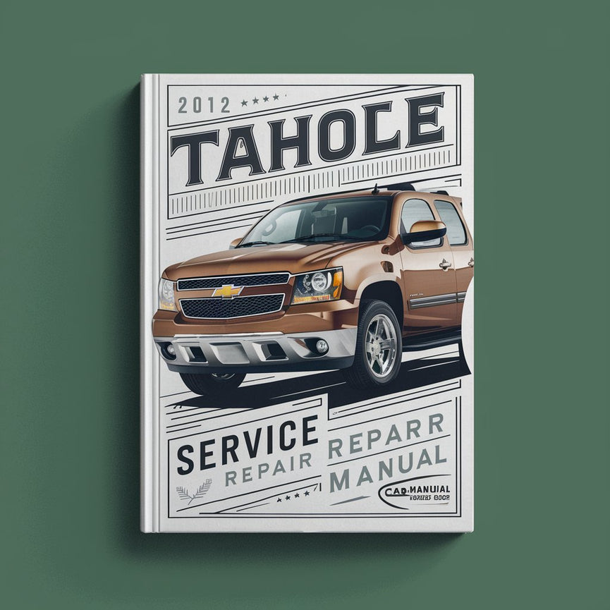 Manual de servicio y reparación de Chevrolet Tahoe 2012