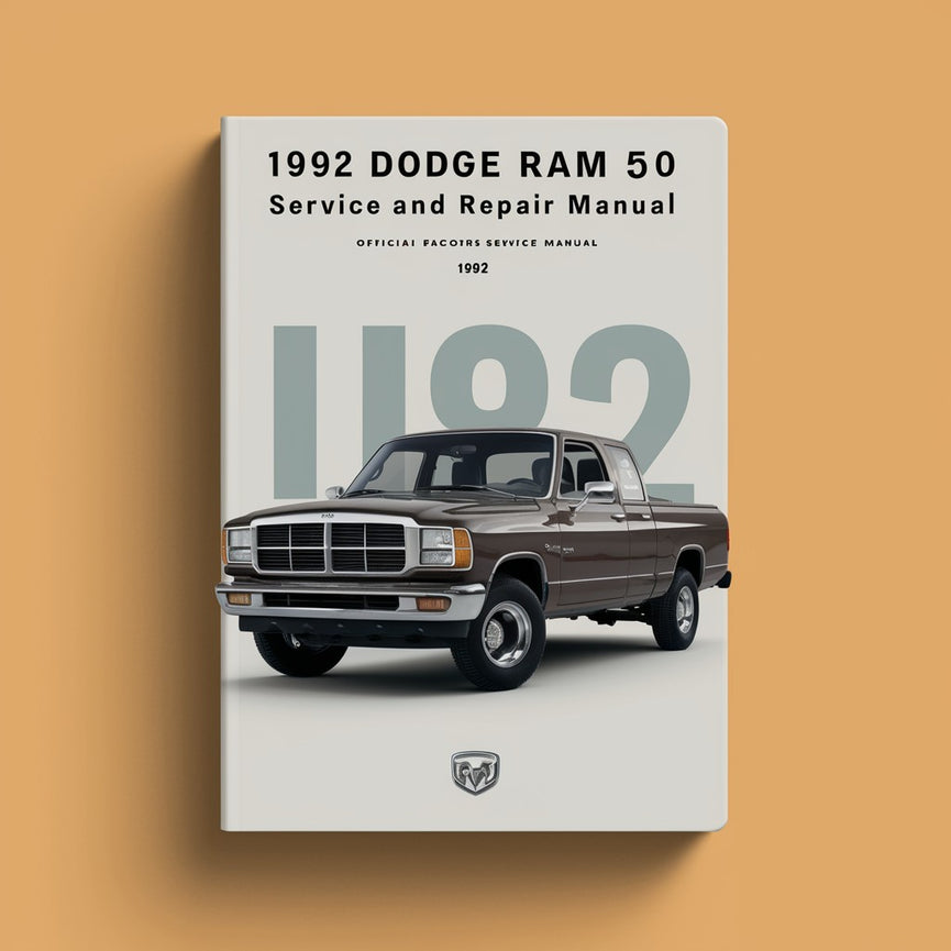 1992 Dodge Ram 50 Wartungs- und Reparaturhandbuch