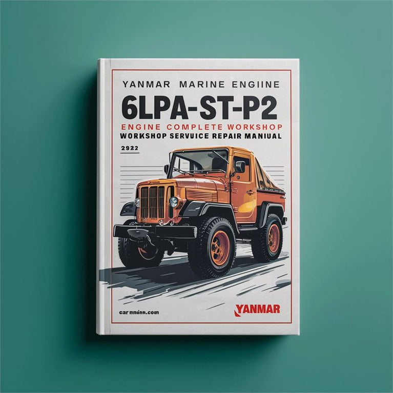 Yanmar Marine Engine 6LPA-STP2 6LPA-STZP2 Service Repair Workshop Manual PDF