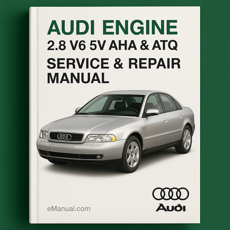 Audi Engine 2.8 V6 5V AHA & ATQ Service Repair Manual
