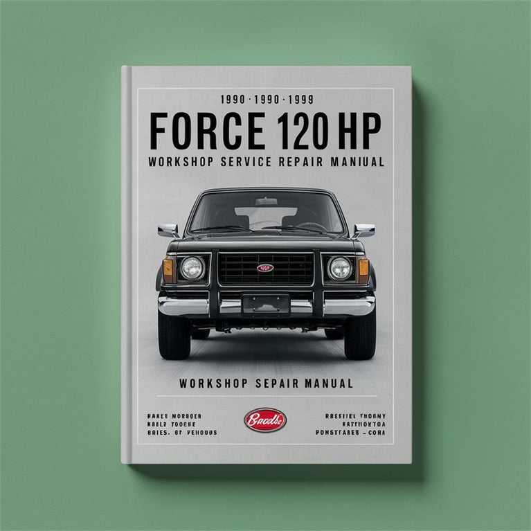 1990-1999 Force 120 HP Service Repair Workshop Manual PDF