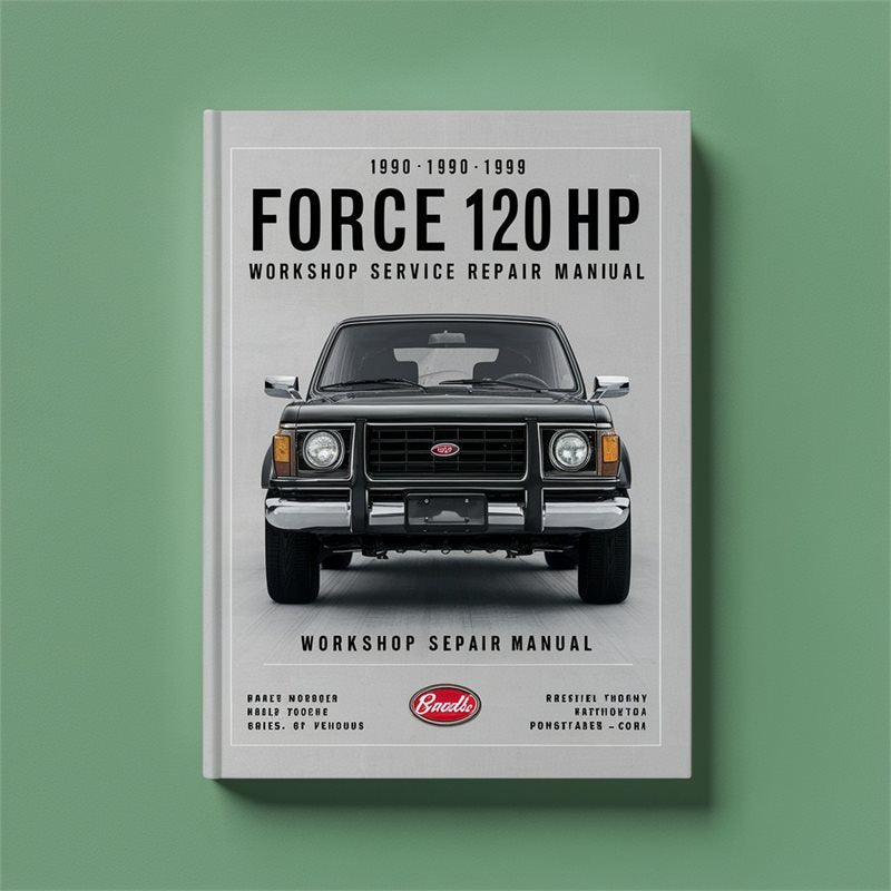 1990-1999 Force 120 HP Service Repair Workshop Manual PDF