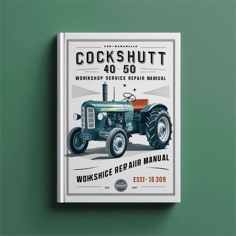 Cockshutt 40 50 Tractor Service Repair Workshop Manual PDF