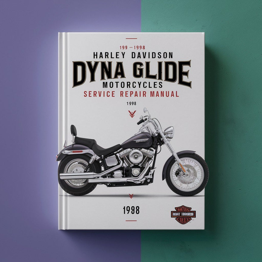 Service- und Reparaturhandbuch für Harley-Davidson Dyna Glide FXD-Motorräder von 1991–1998 (Kostenlose Vorschau, perfekt für Heimwerker)