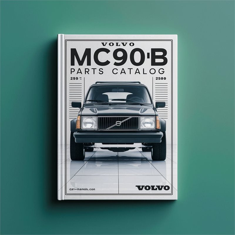 Volvo MC90B Parts Catalog PDF
