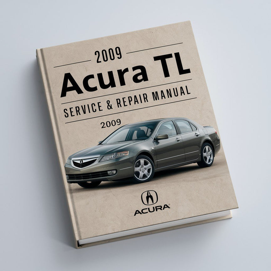 Manual de servicio y reparación del Acura TL 2009