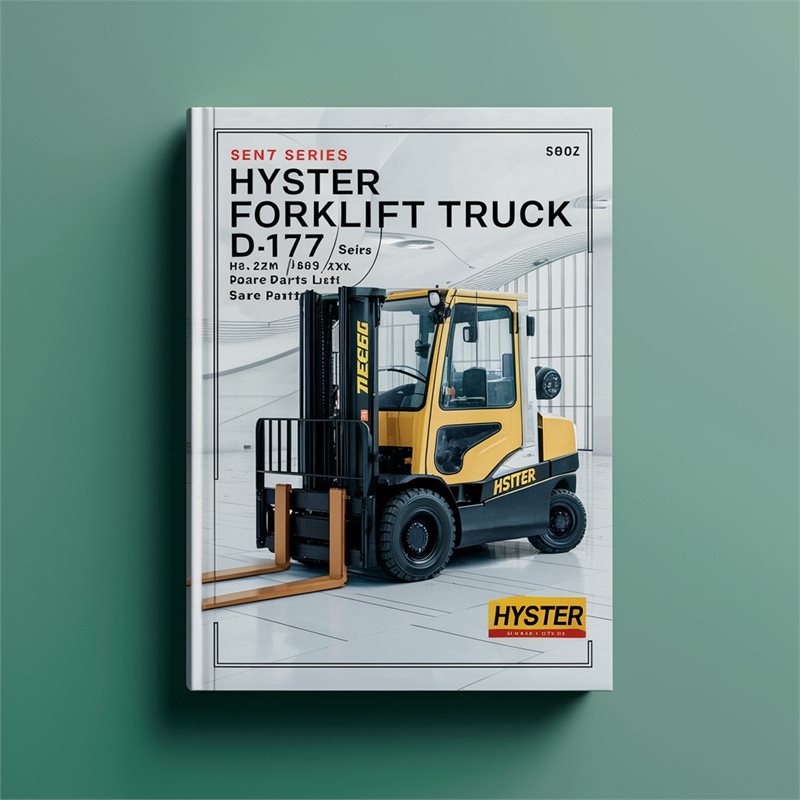 Hyster Forklift Truck D177 Series: H2.00xm H2.50xm H2.50xmx H55XM H3.00xm H3.00xmx H3.20xml Spare Parts Catalog PDF