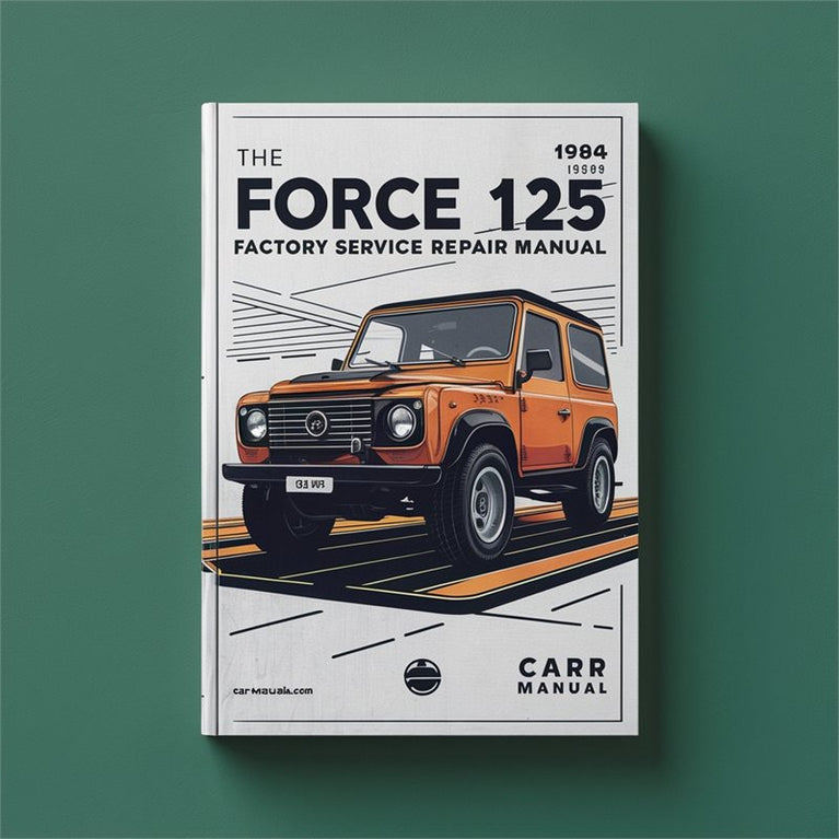 1984-1989 Force 125 HP Service Repair Workshop Manual PDF