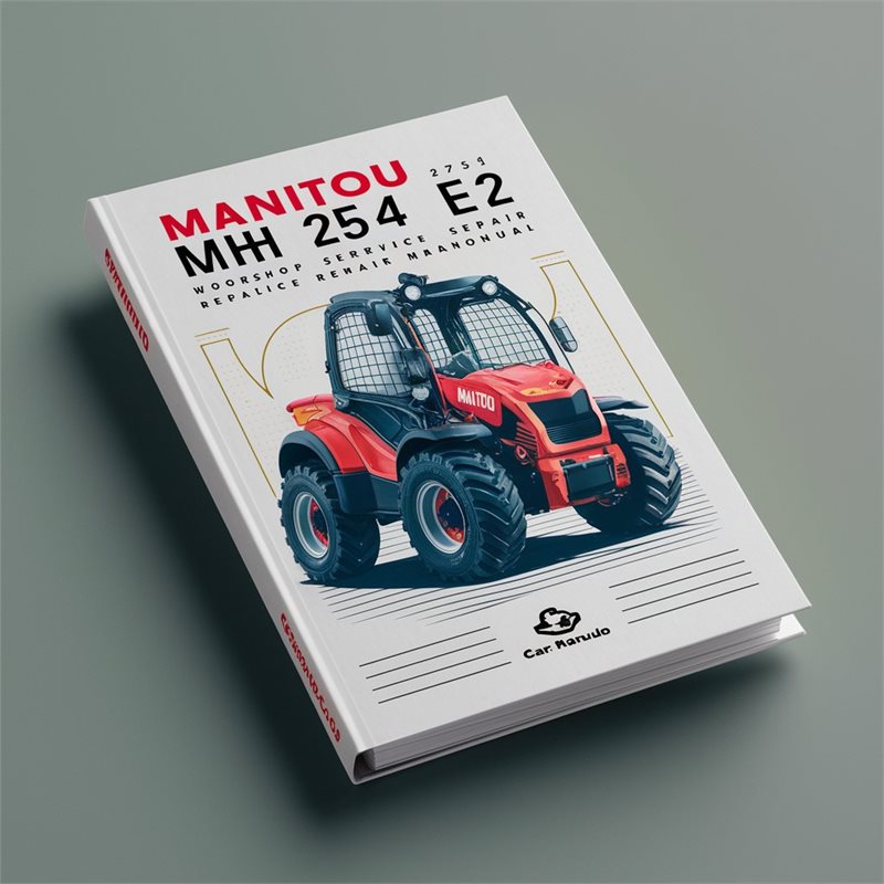 Manitou Forklift MH 25-4 Buggie E2 Service Repair Workshop Manual
