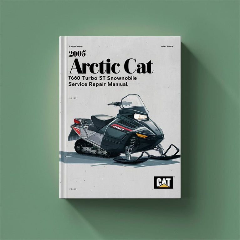 2005 ARCTIC CAT T660 Turbo ST Snowmobile Service Repair Manu