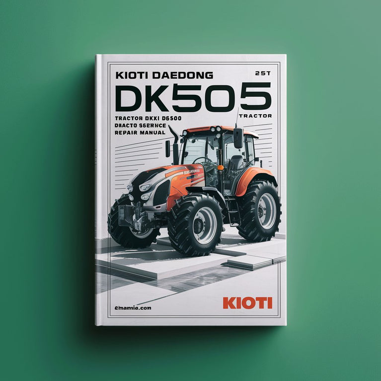 KIOTI DAEDONG DK50S DK55 DK501 DK551 Tractor Workshop Service Repair Manual