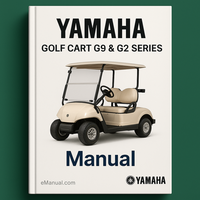 Yamaha Golf Cart G9 & G2 Series Manual