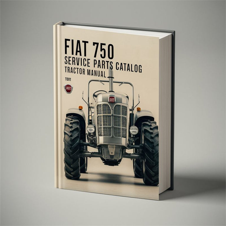 Fiat 750 Service Parts Catalog Tractor Manual PDF
