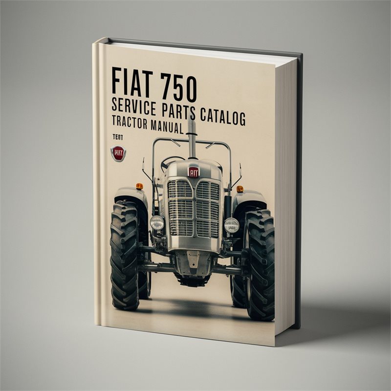 Fiat 750 Service Parts Catalog Tractor Manual PDF