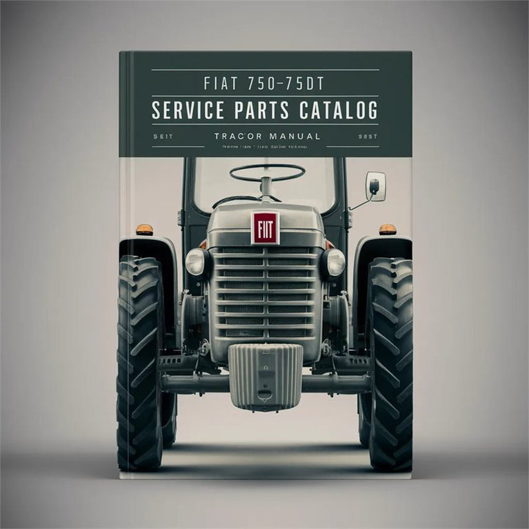Fiat 750-750DT Tractor Parts Catalog PDF