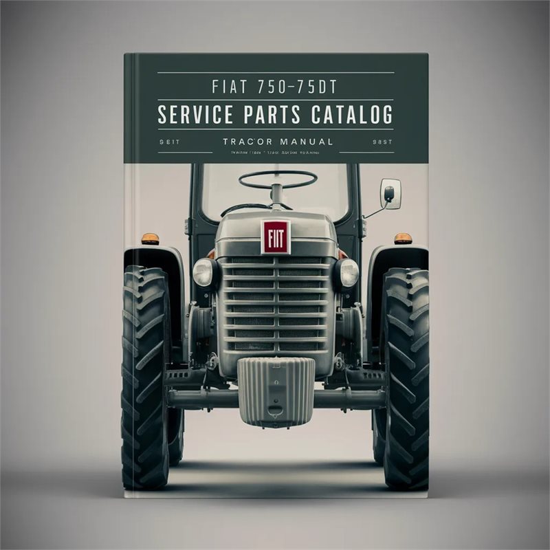 Fiat 750-750DT Tractor Parts Catalog PDF